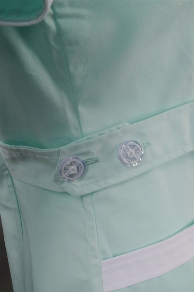 SKNU004 custom-made princess collar clinic uniform order nurse uniform custom-made hospital uniform design clinic uniform style clinic uniform supplier HK Shute clinic uniform price detail view-4